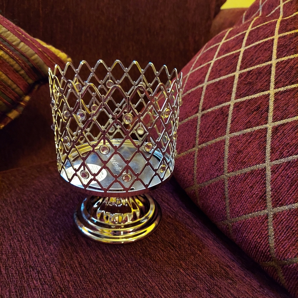 Wired gems candle holder by bath and body works